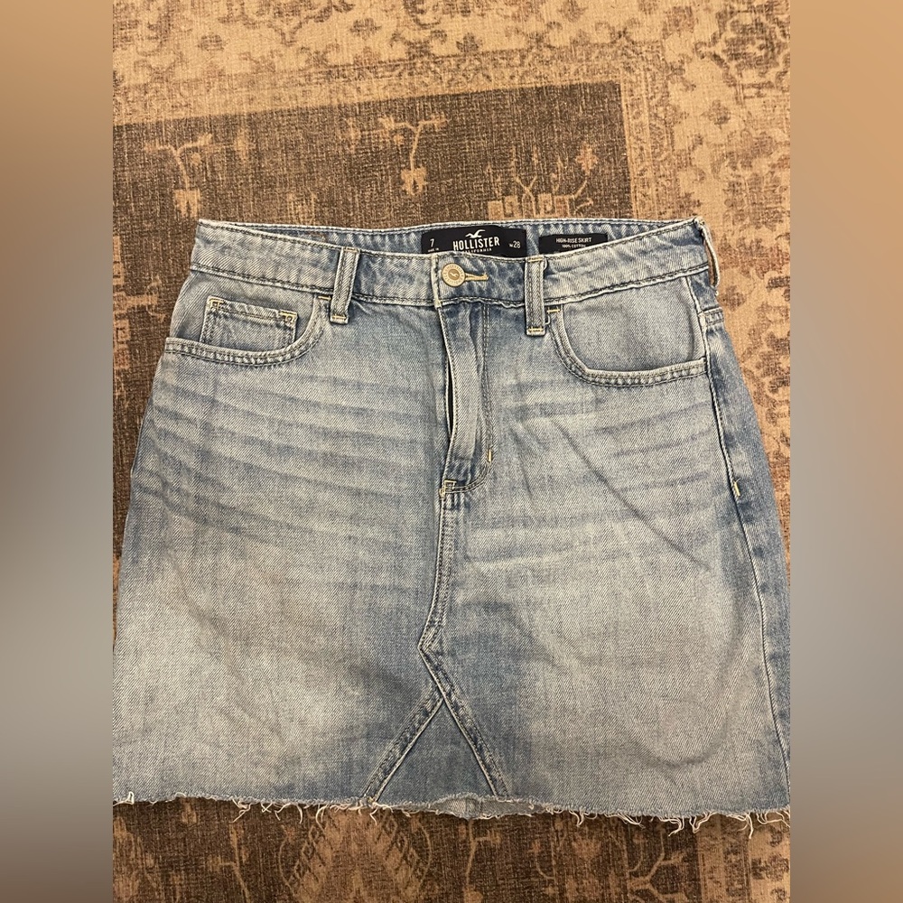 Hollister Women’s Blue Mini Skirt